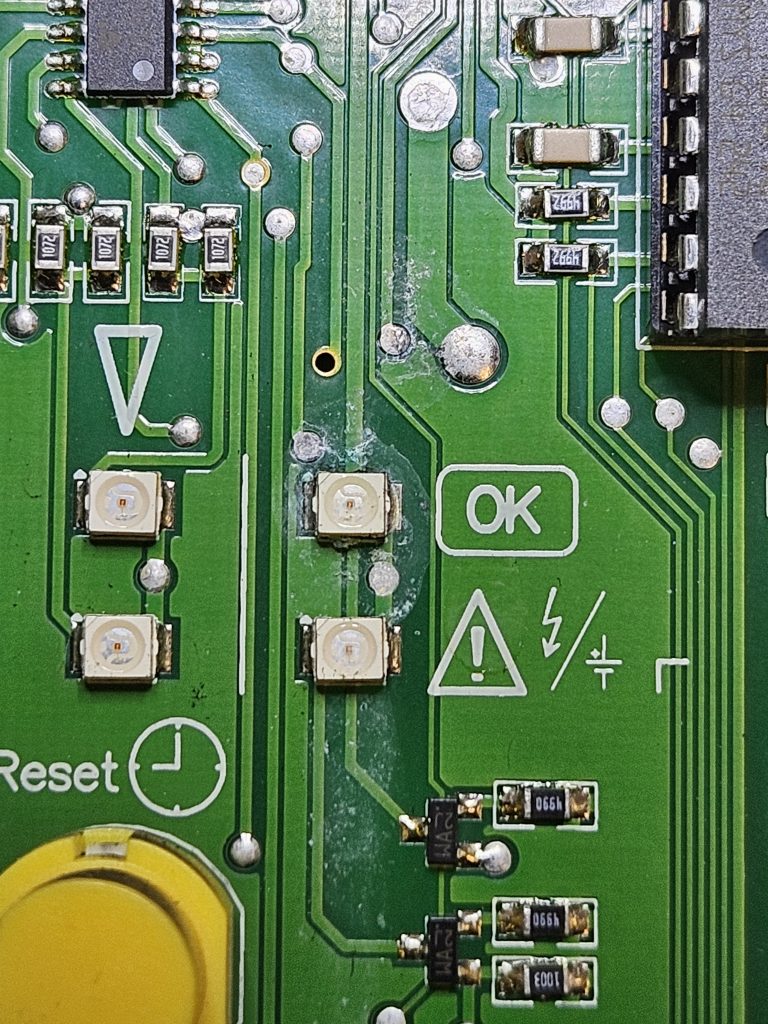 Wechselrichter Platine PV-Anlage reparieren